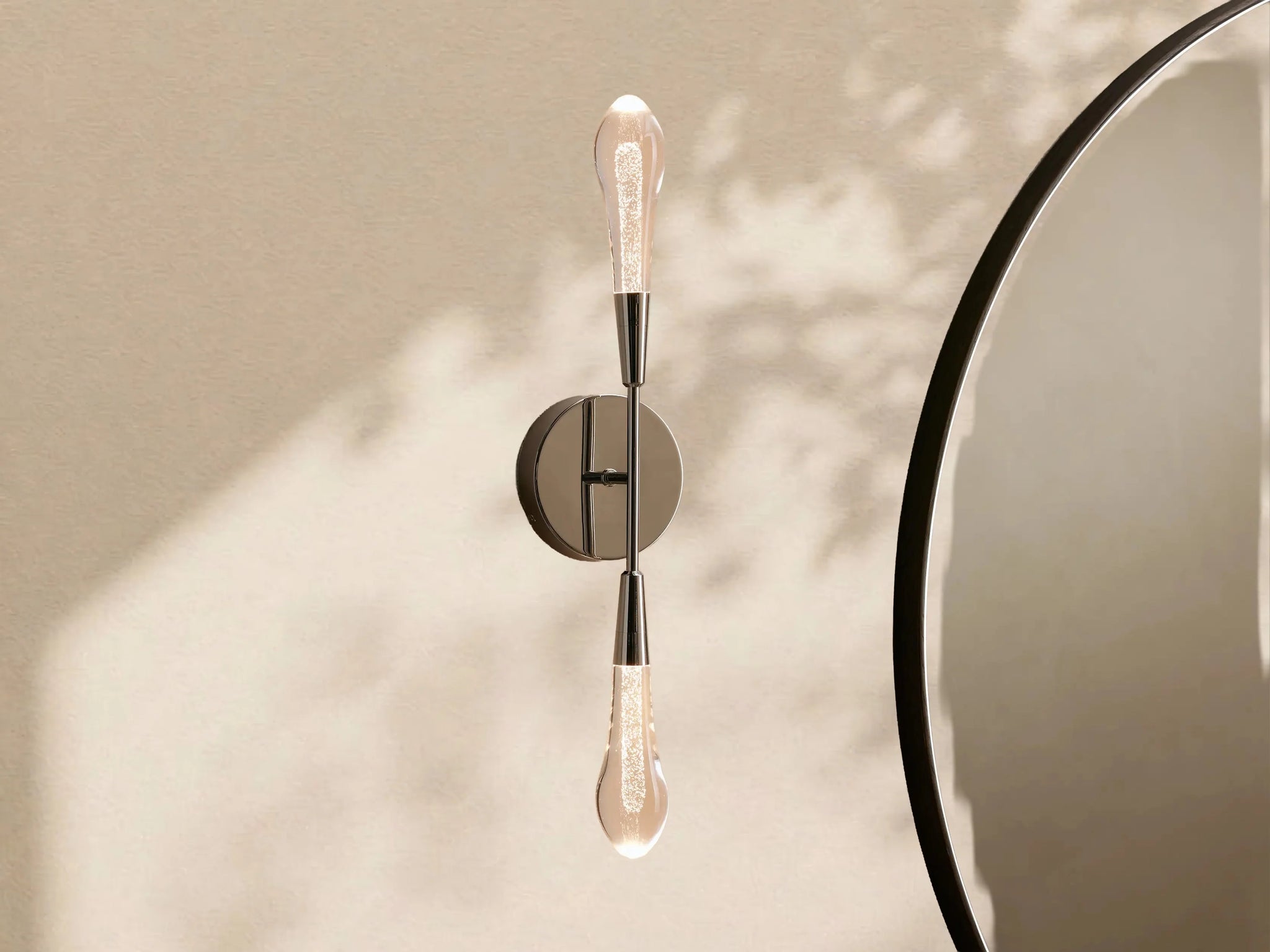 Soltaire Double Sconce