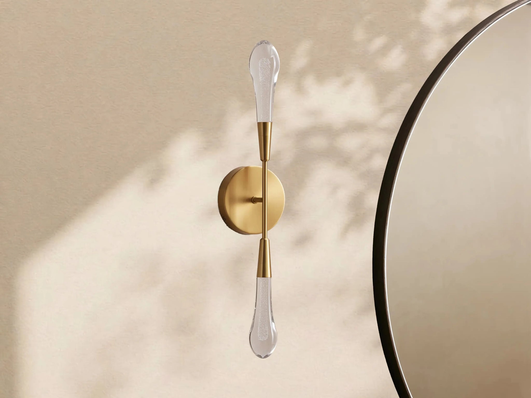 Soltaire Double Sconce