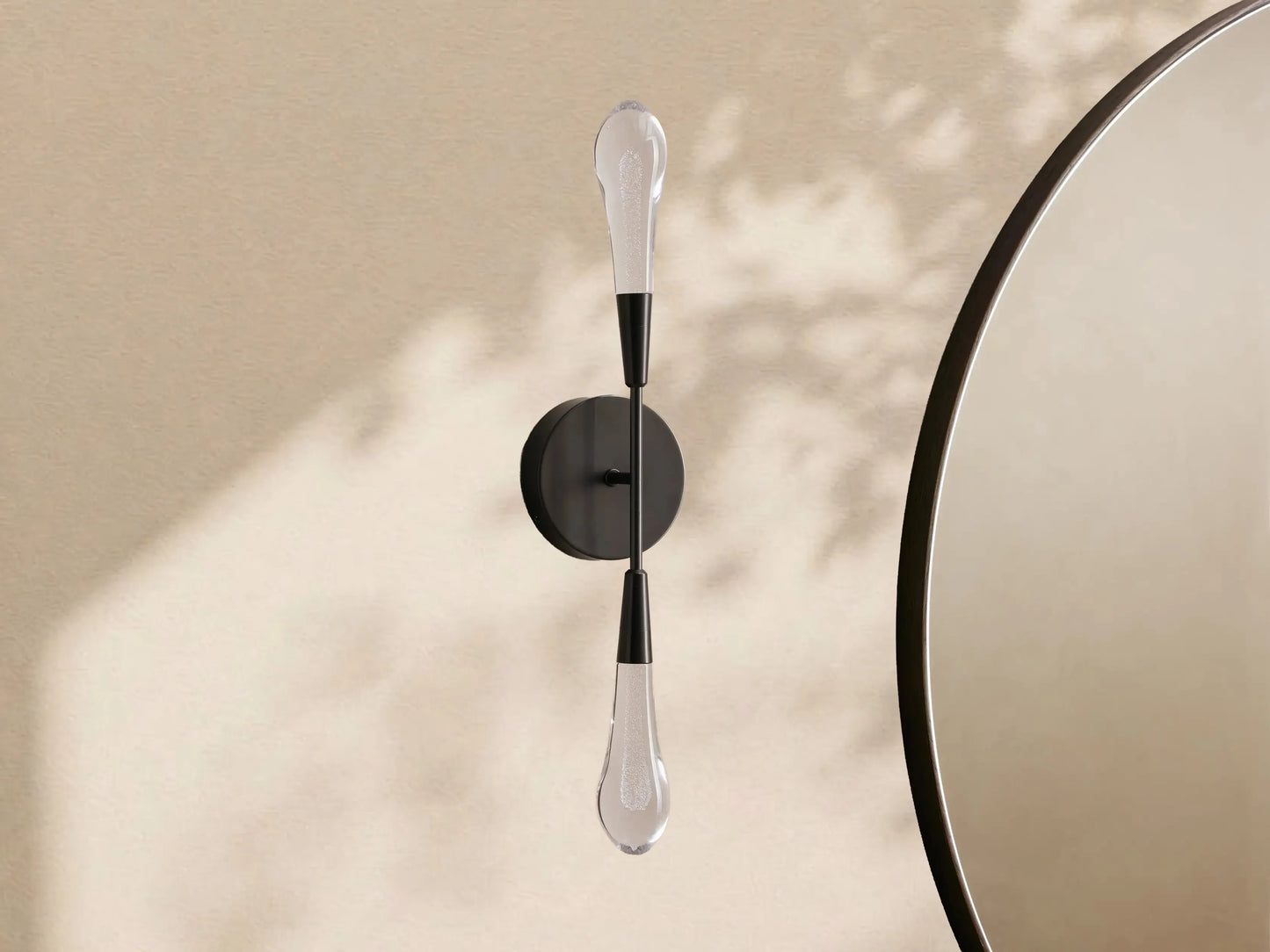 Soltaire Double Sconce