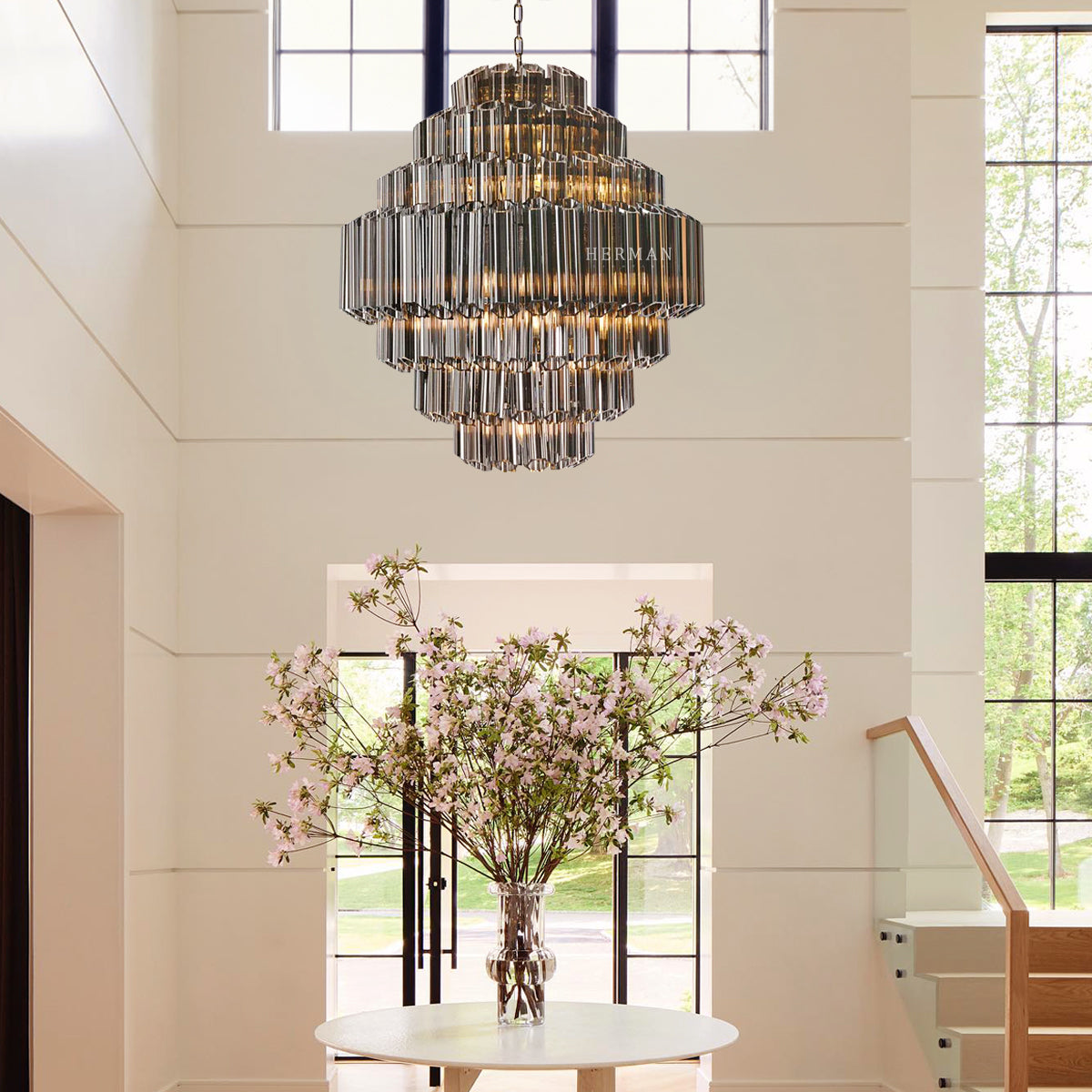Grande Palermo Murano Chandelier  32.68"