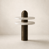 Median Alabaster Table Lamp