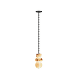 Orba Chain Alabaster Chandelier
