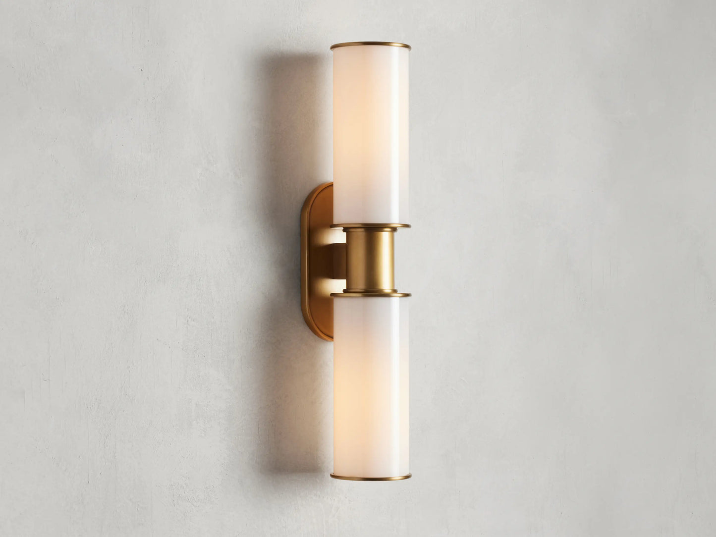 Aylan Double Sconce in Milk