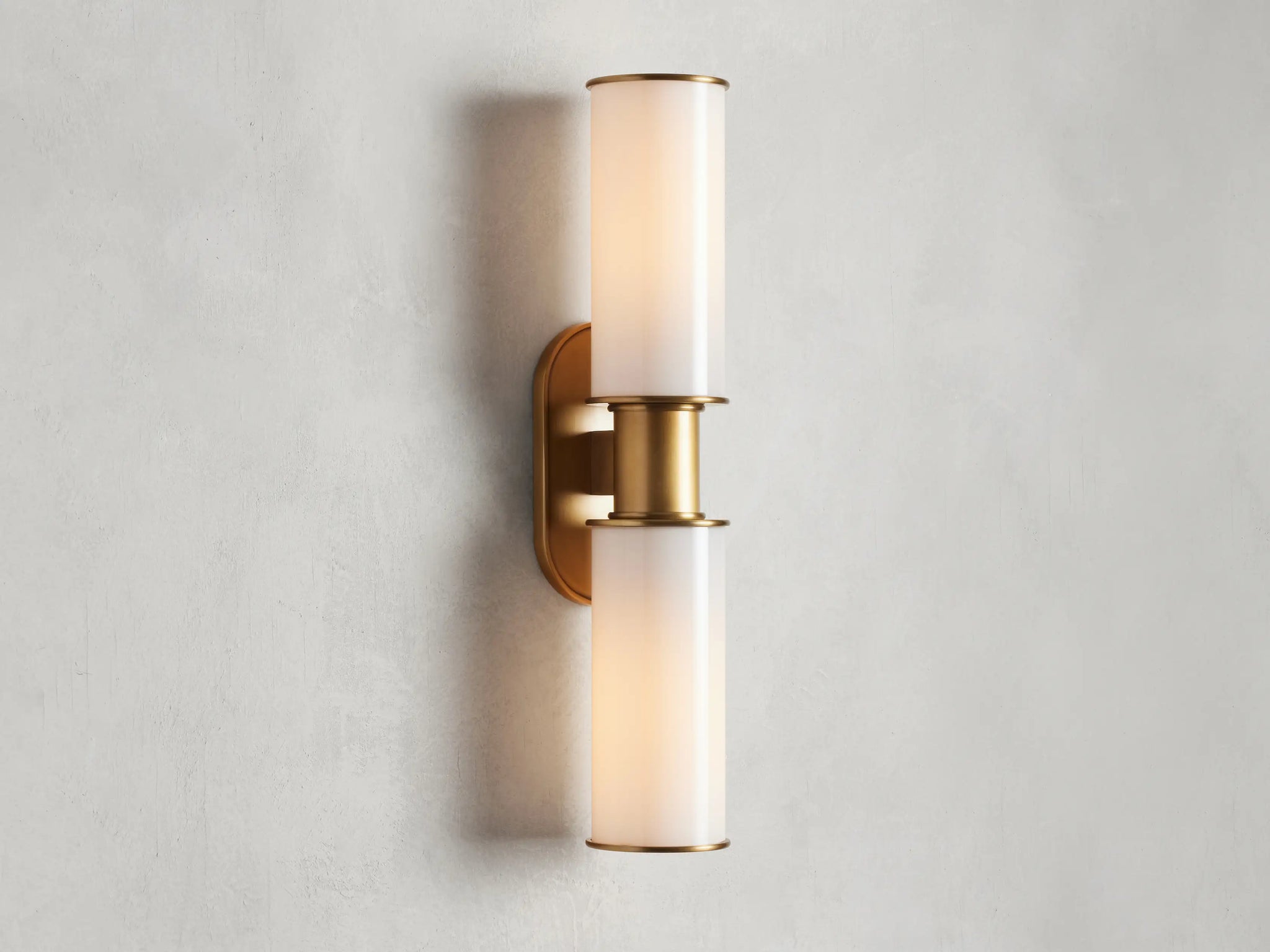Aylan Double Sconce in Milk