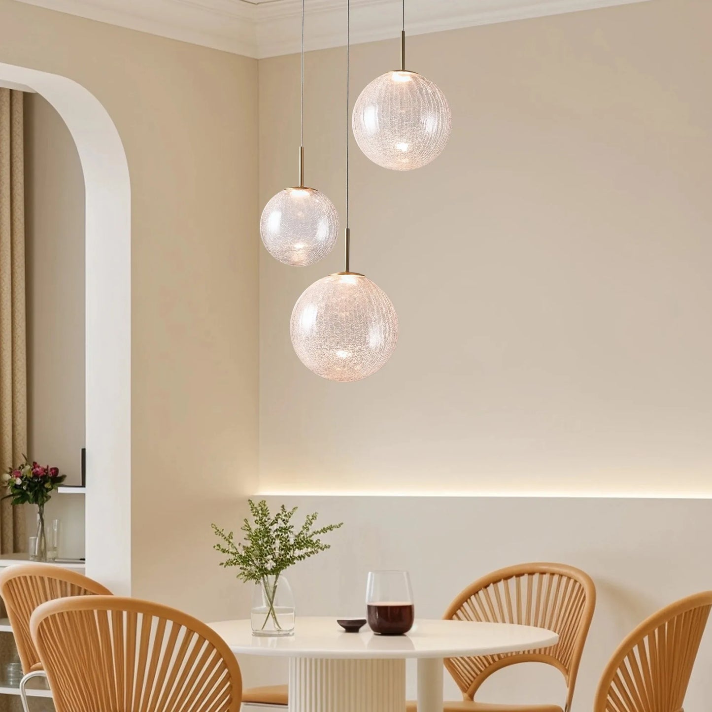 Casen Round Chandelier 20" 28" 34" 43"