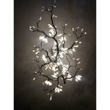 Selenite Crystal Blossom Branching Tree Chandelier
