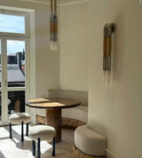Antonia Horsehair Double Sconce