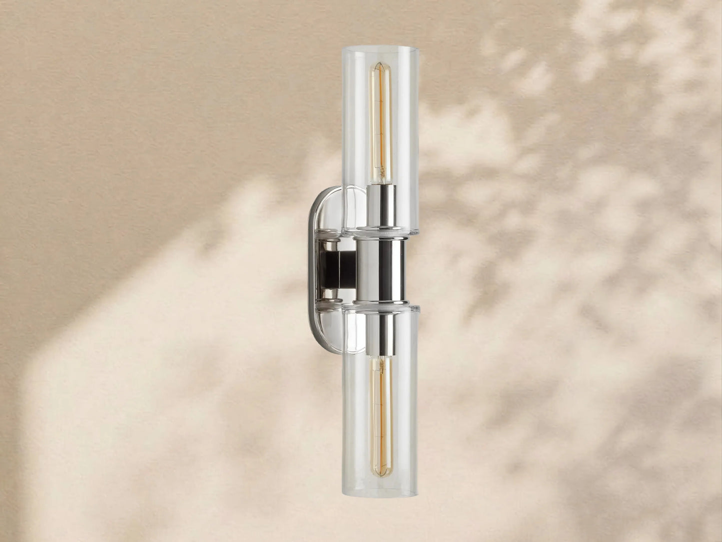 Aylan Double Sconce in Clear