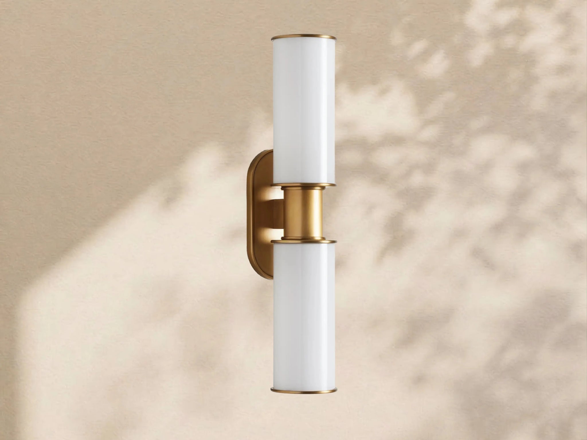 Aylan Double Sconce in Milk