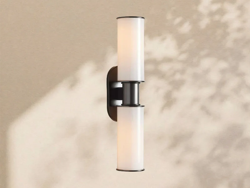 Aylan Double Sconce in Milk