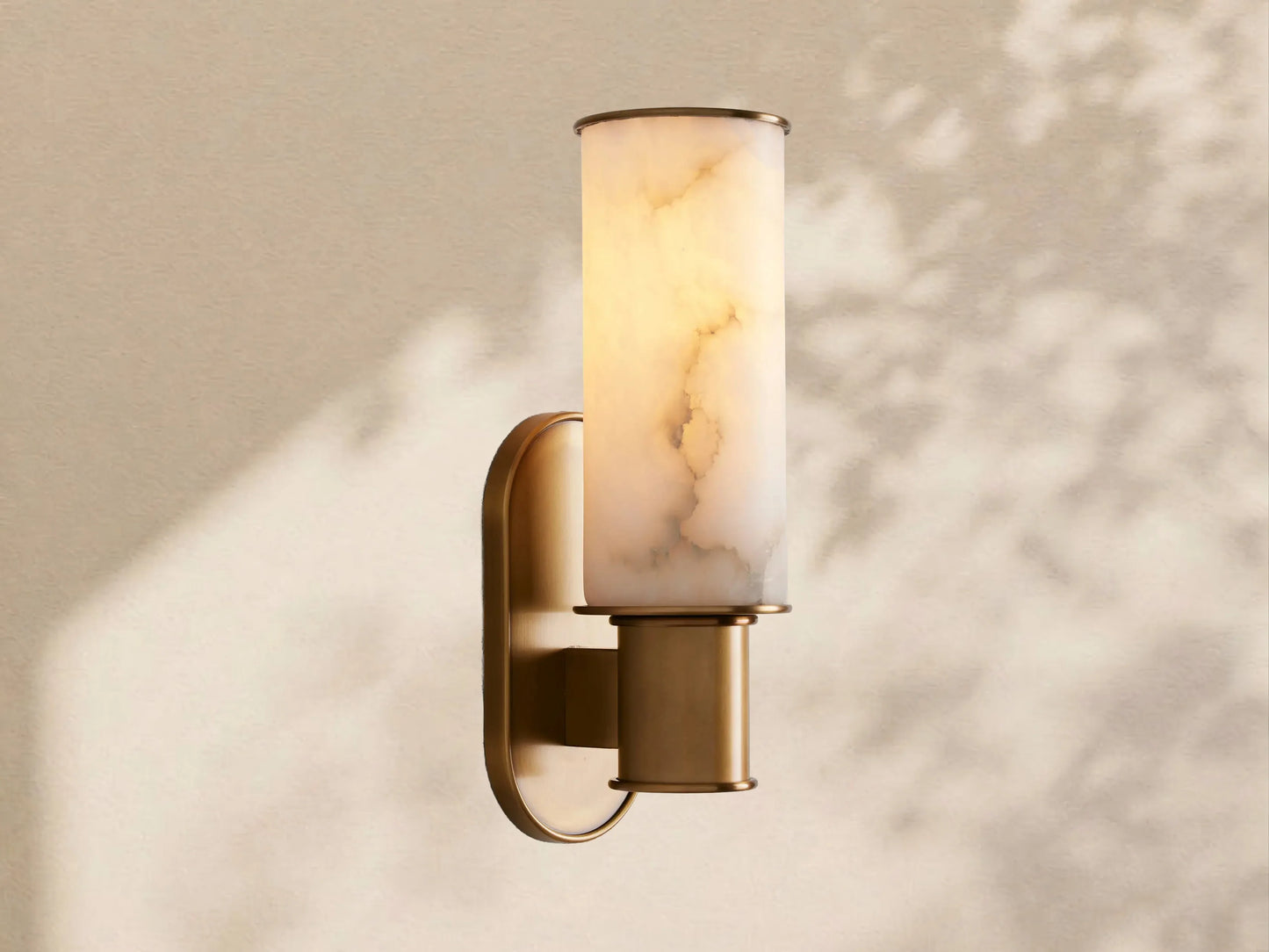 Aylan Sconce in Alabaster