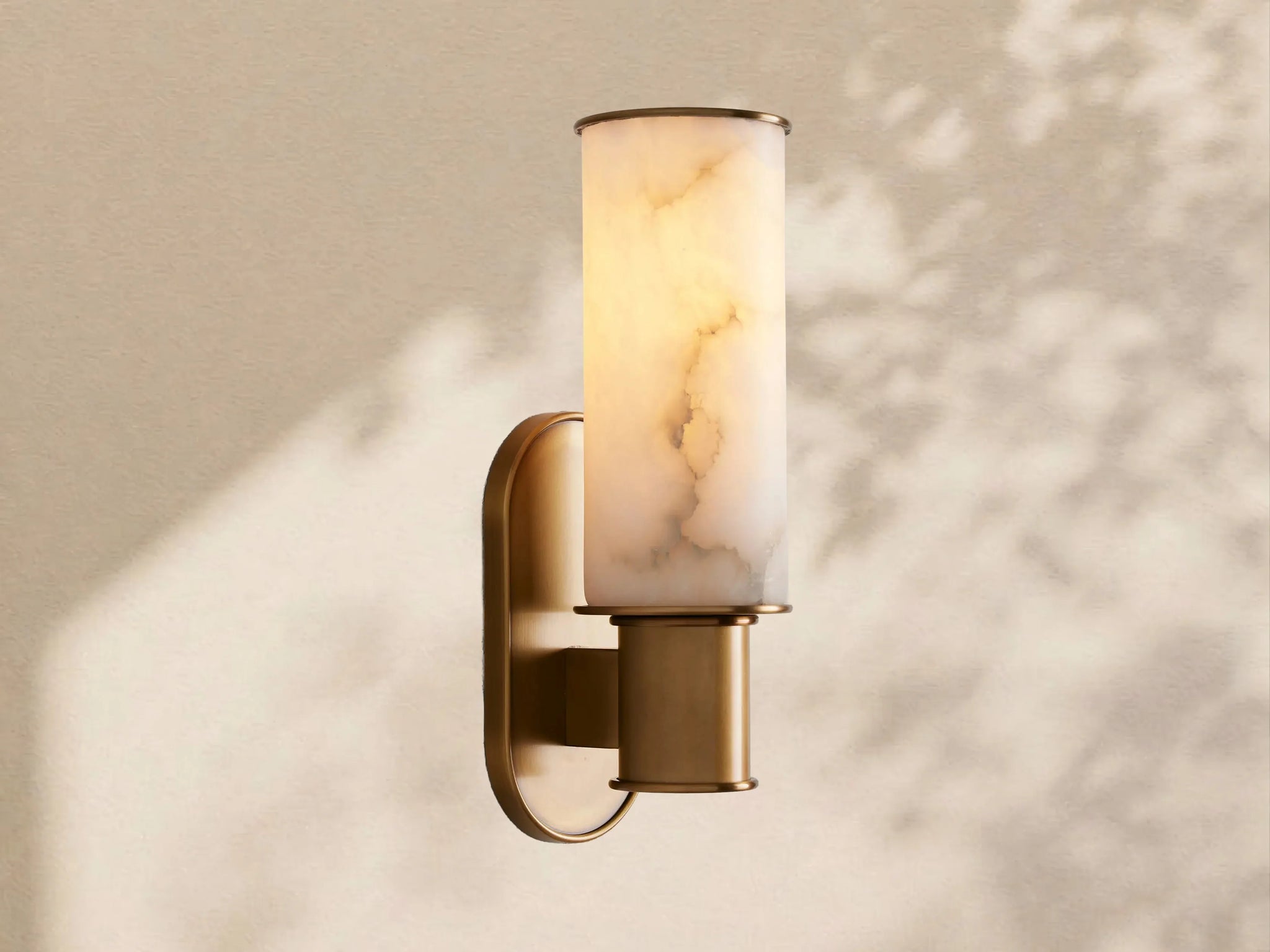 Aylan Sconce in Alabaster