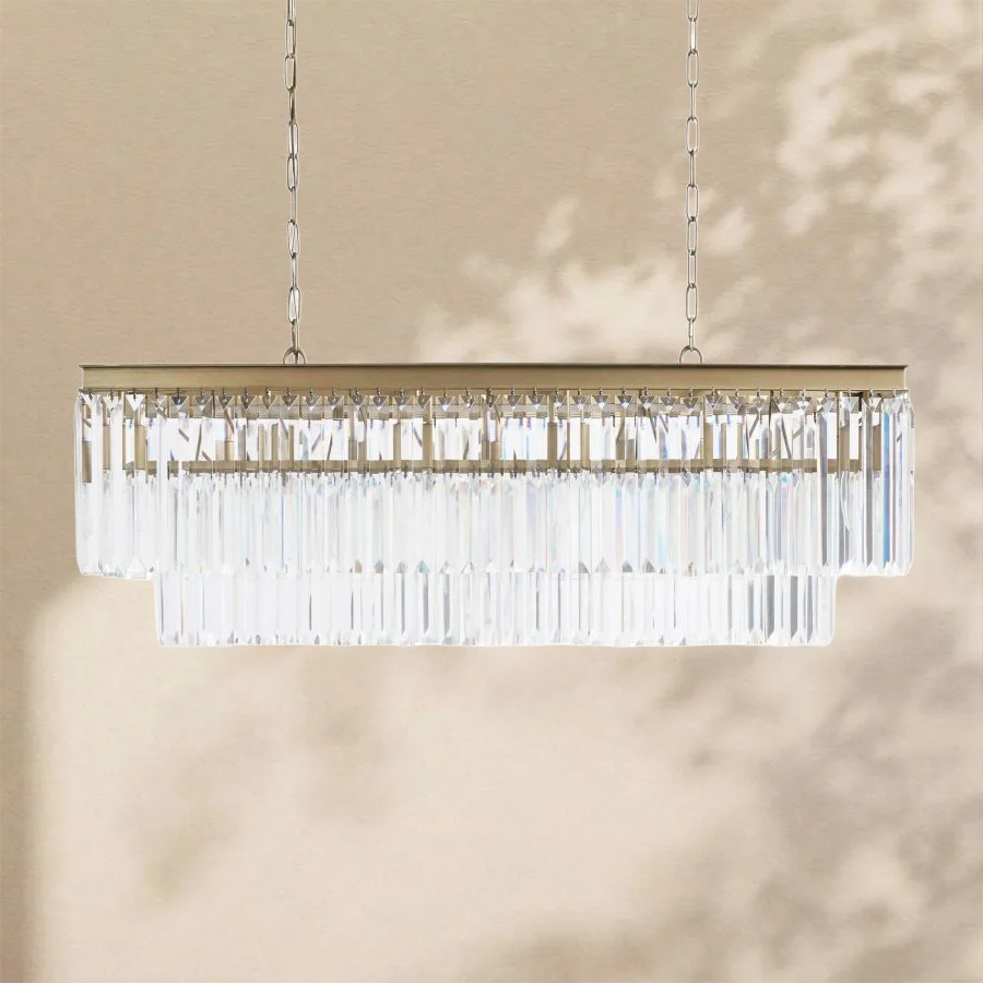 Lierand Tiered Rectangular Chandelier