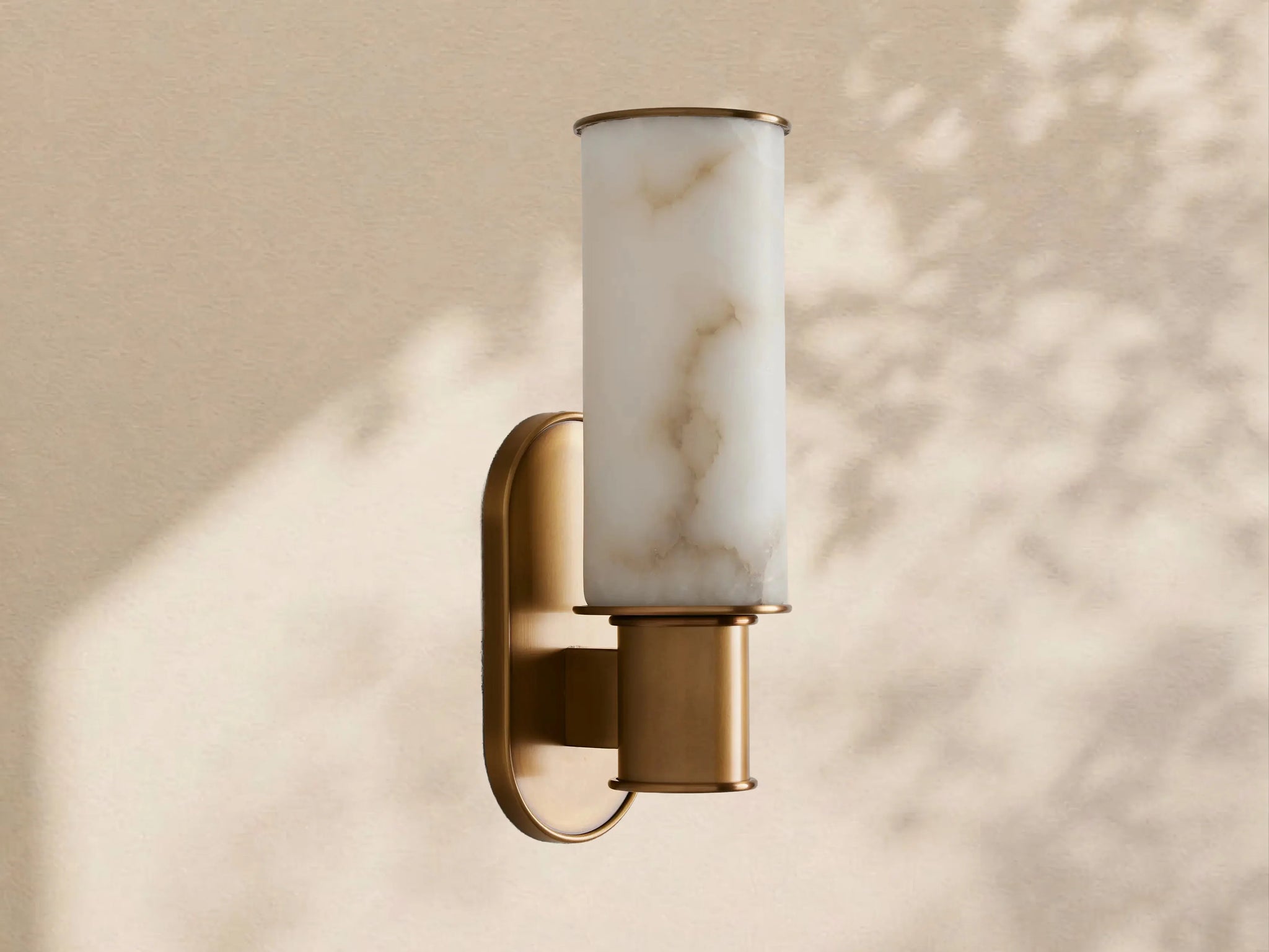 Aylan Sconce in Alabaster