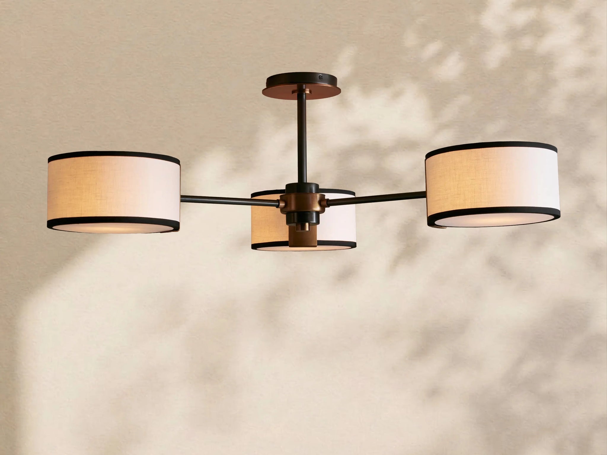 Daphne Fabric Flush Mount