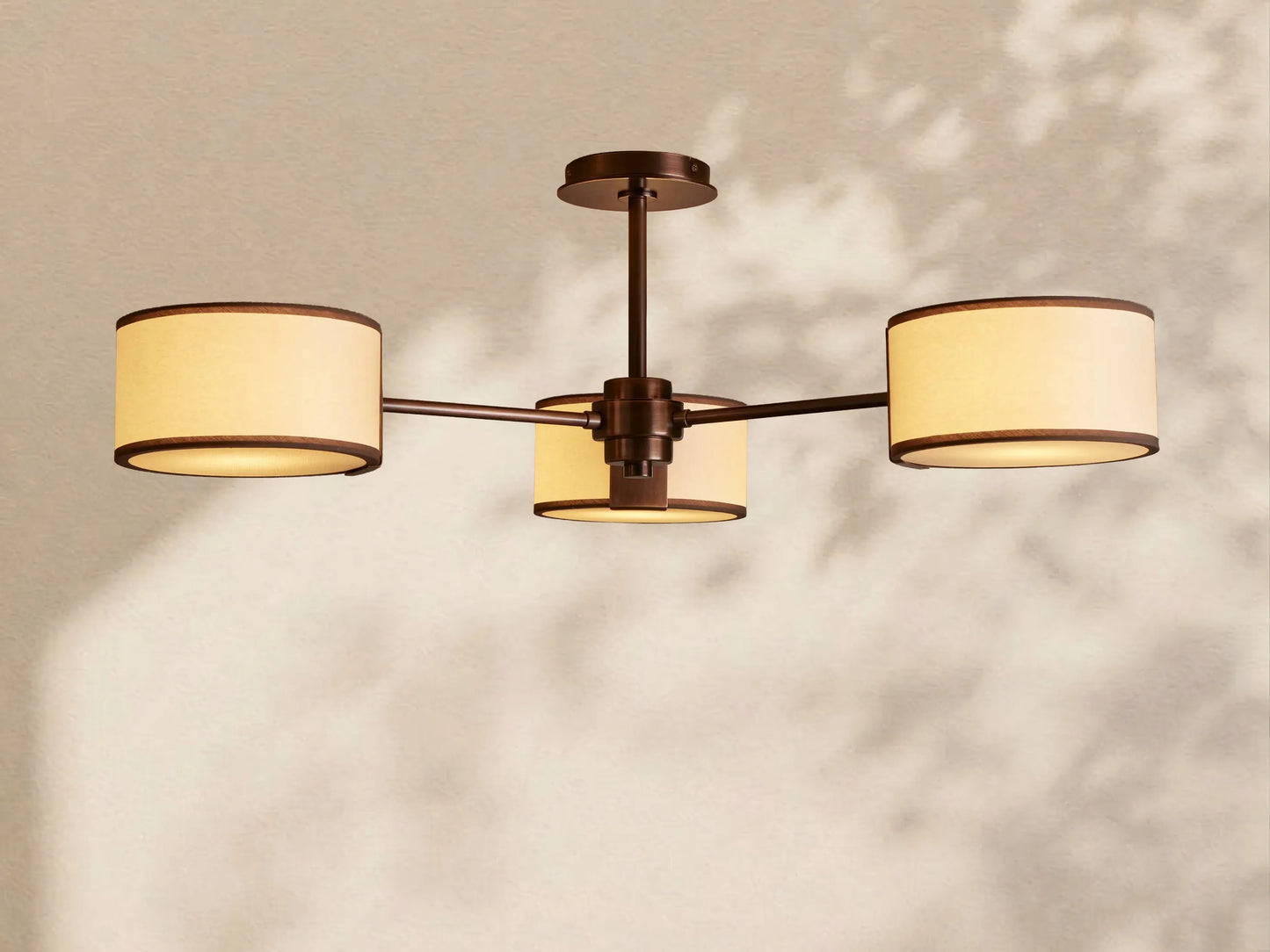 Daphne Fabric Flush Mount