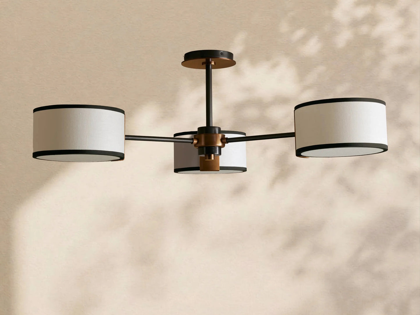 Daphne Fabric Flush Mount
