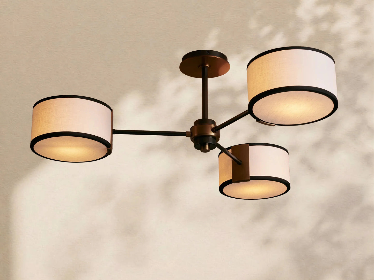 Daphne Fabric Flush Mount