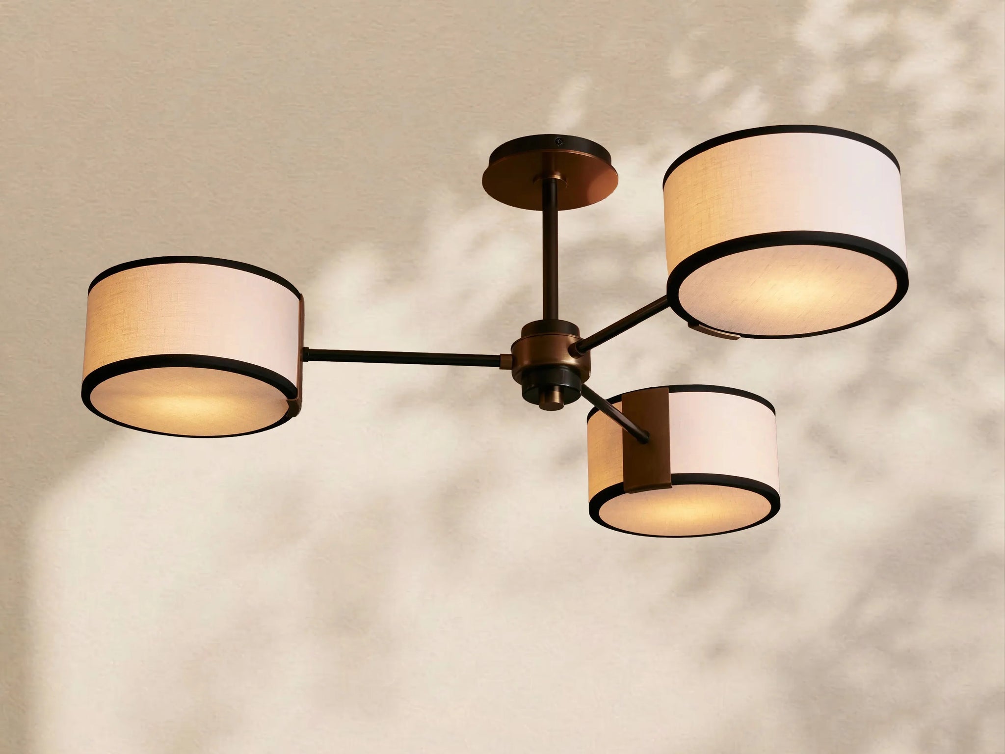 Daphne Fabric Flush Mount