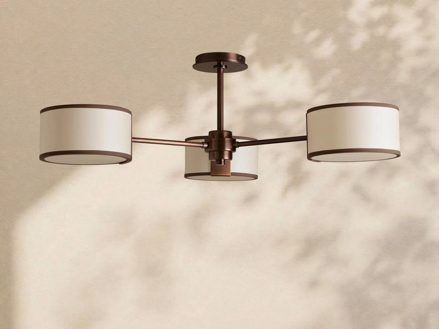 Daphne Fabric Flush Mount