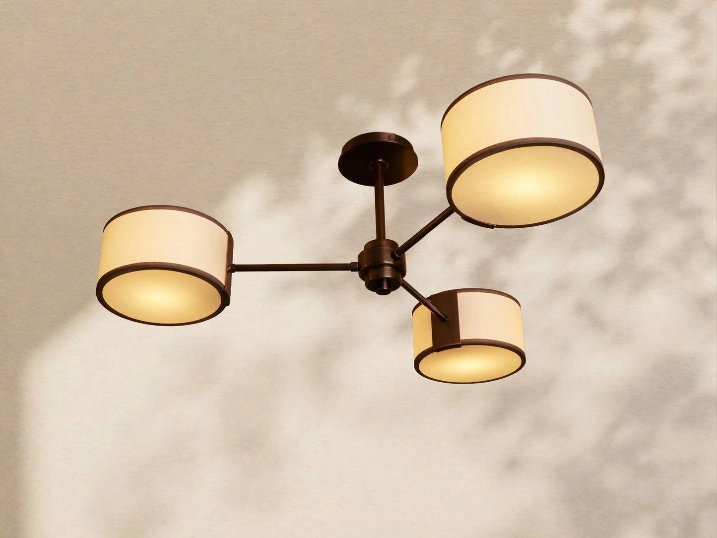 Daphne Fabric Flush Mount