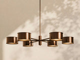 Daphne Metal Round Chandelier