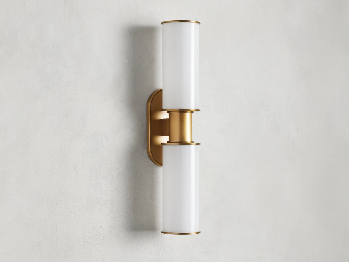 Aylan Double Sconce in Milk