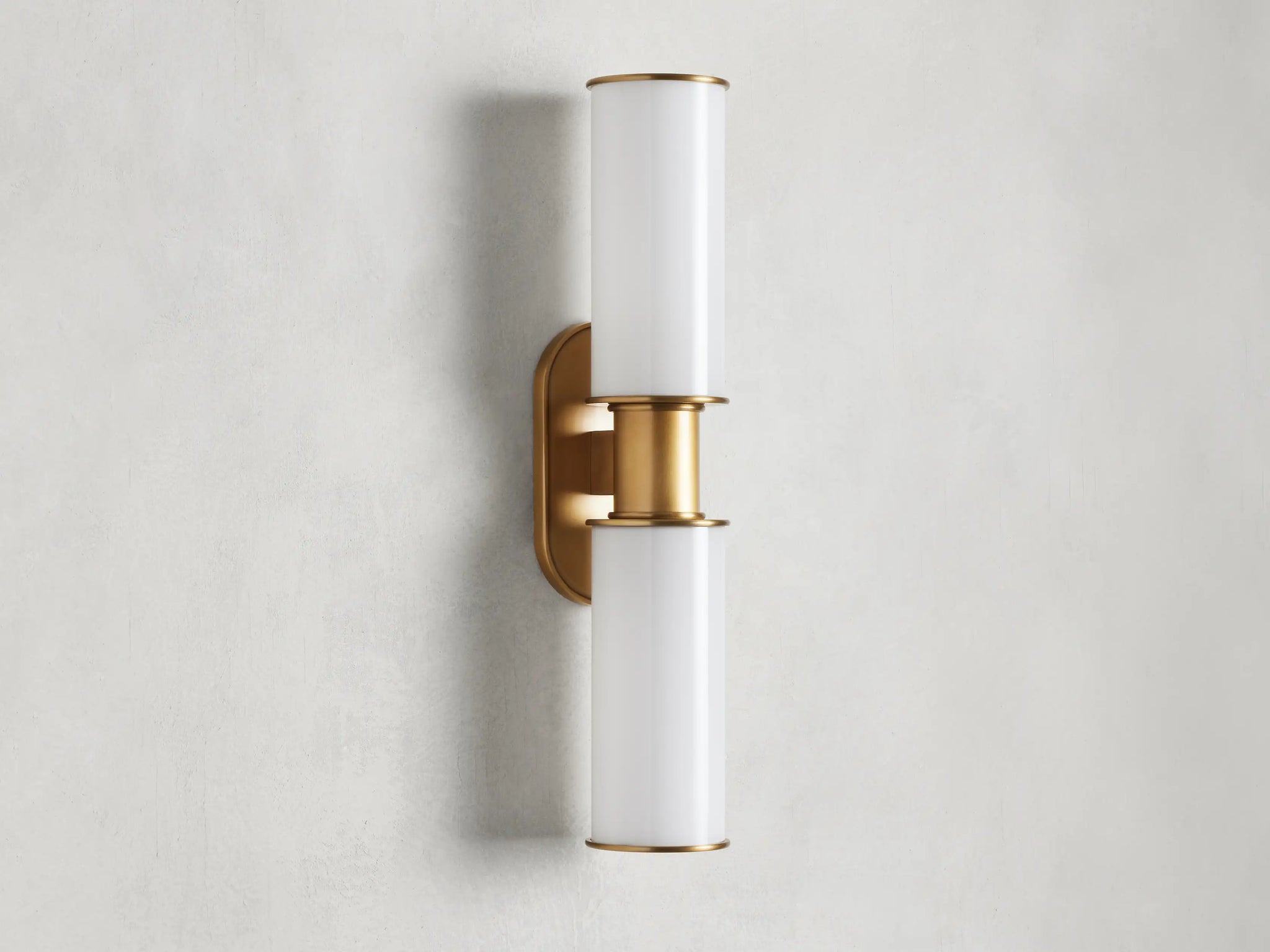Aylan Double Sconce in Milk