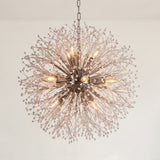 Dandelion 43" Round Chandelier in Silver