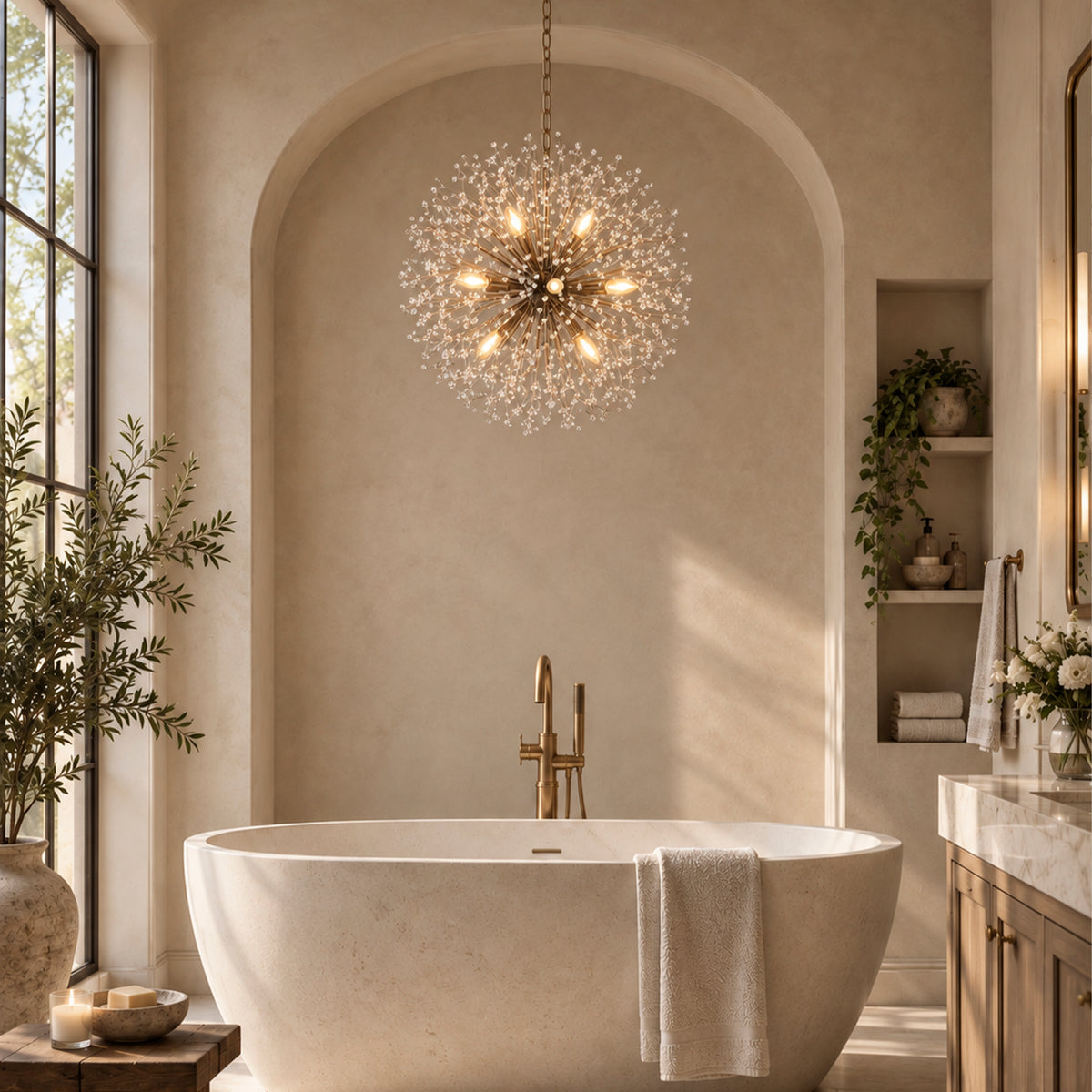 Dandelion Round Chandelier