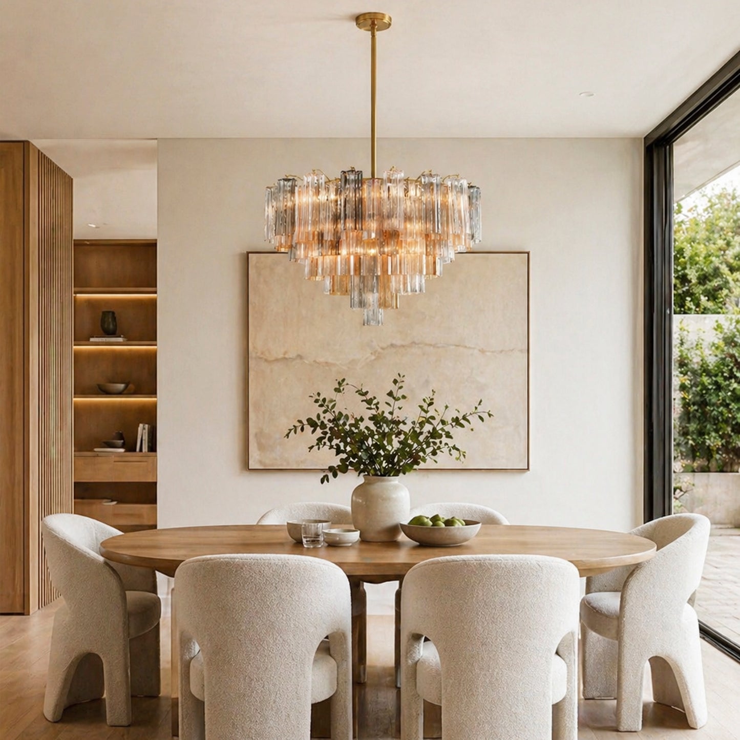 Addis Glass Chandelier