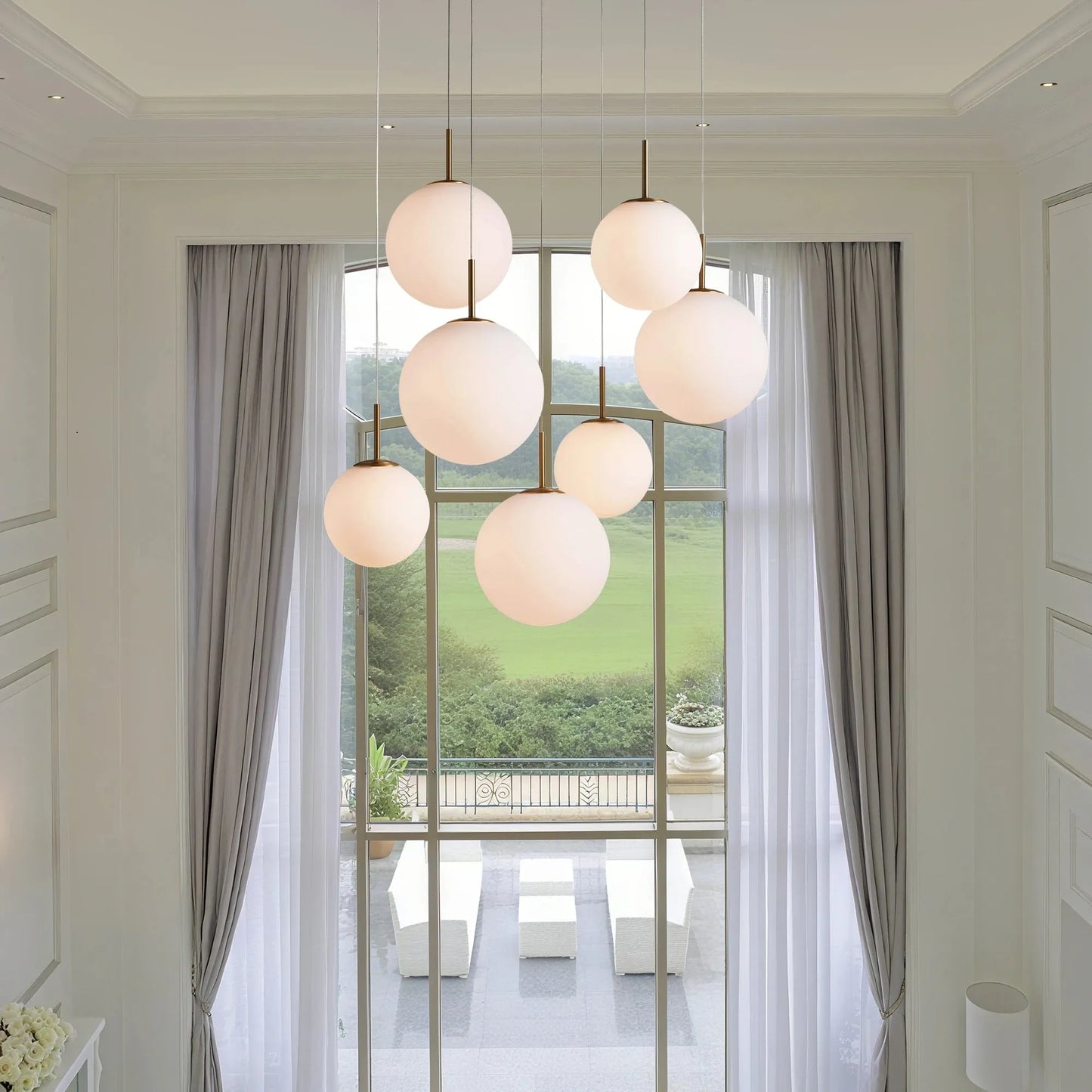 Casen Round Chandelier 20" 28" 34" 43"