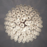 Verona Round Chandelier 24" - 140 Glass Clear