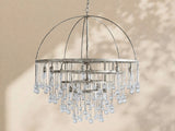 Virelle Modern Crystal Ball 4 Tier Chandelier