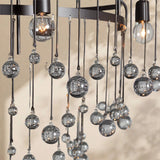 Virelle Modern Crystal Ball 4 Tier Chandelier