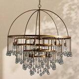 Virelle Modern Crystal Ball 4 Tier Chandelier