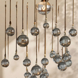 Virelle Modern Crystal Ball 4 Tier Chandelier