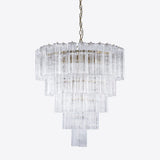 Grande Treviso Murano Chandelier 31.5"