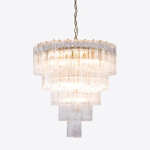 Grande Treviso Murano Chandelier 31.5"
