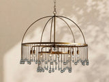 Virelle Crystal Ball Round Chandelier 5 Light / 8 Light