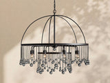 Virelle Crystal Ball Round Chandelier 5 Light / 8 Light