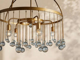 Virelle Crystal Ball Round Chandelier 5 Light / 8 Light