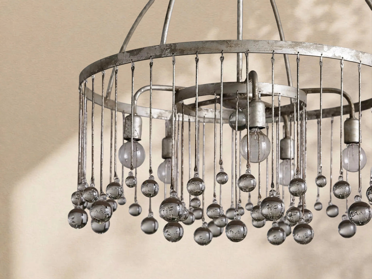 Virelle Crystal Ball Round Chandelier 5 Light / 8 Light