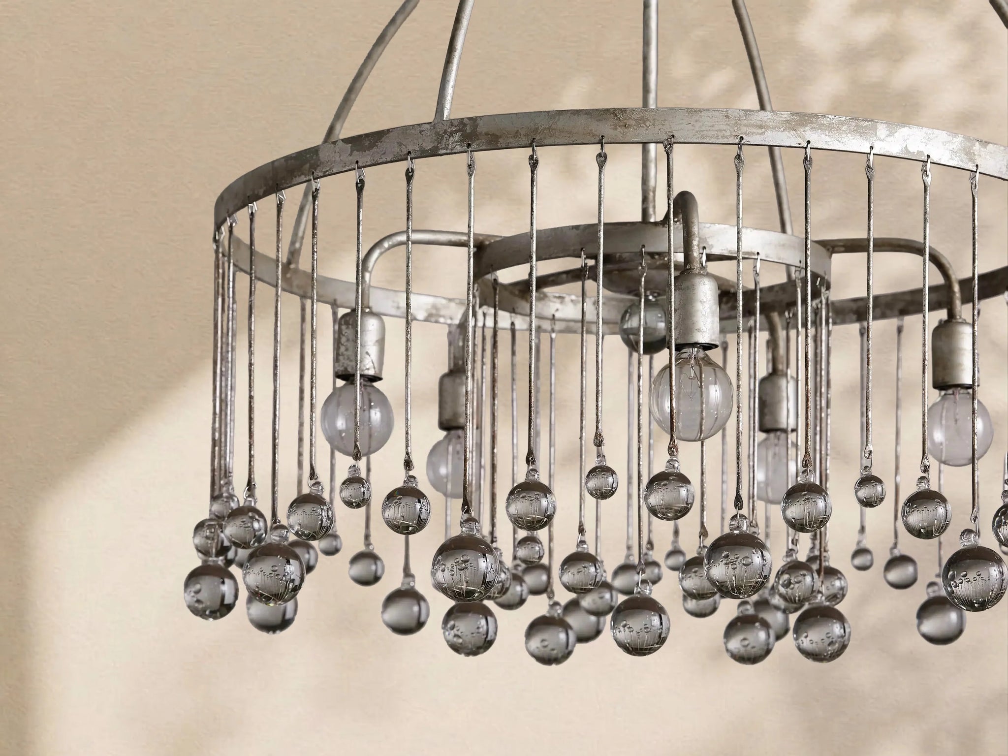 Virelle Crystal Ball Round Chandelier 5 Light / 8 Light