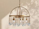 Virelle Crystal Ball Round Chandelier 5 Light / 8 Light