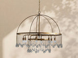 Virelle Crystal Ball Round Chandelier 5 Light / 8 Light