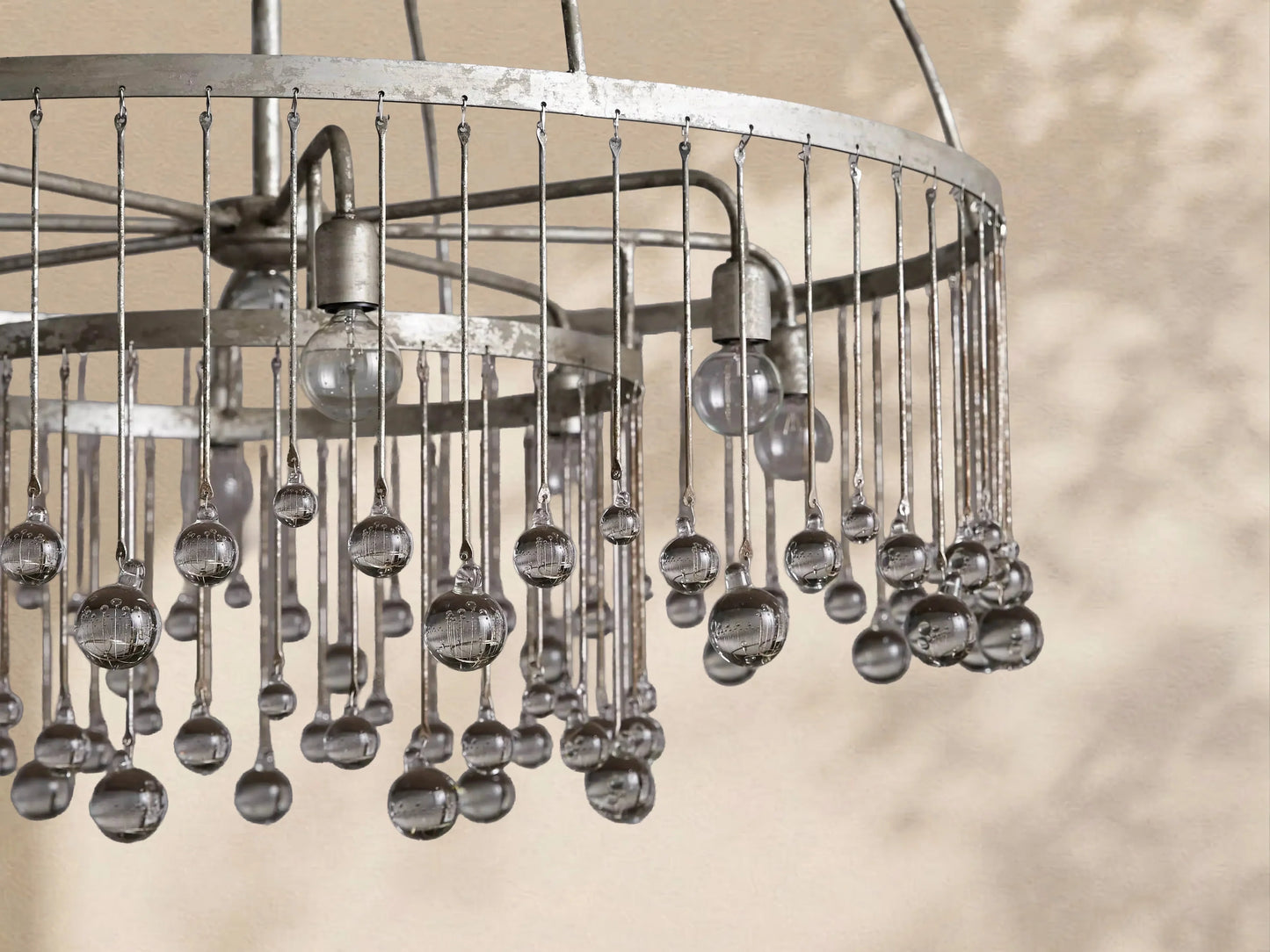 Virelle Crystal Ball Round Chandelier 5 Light / 8 Light