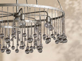Virelle Crystal Ball Round Chandelier 5 Light / 8 Light