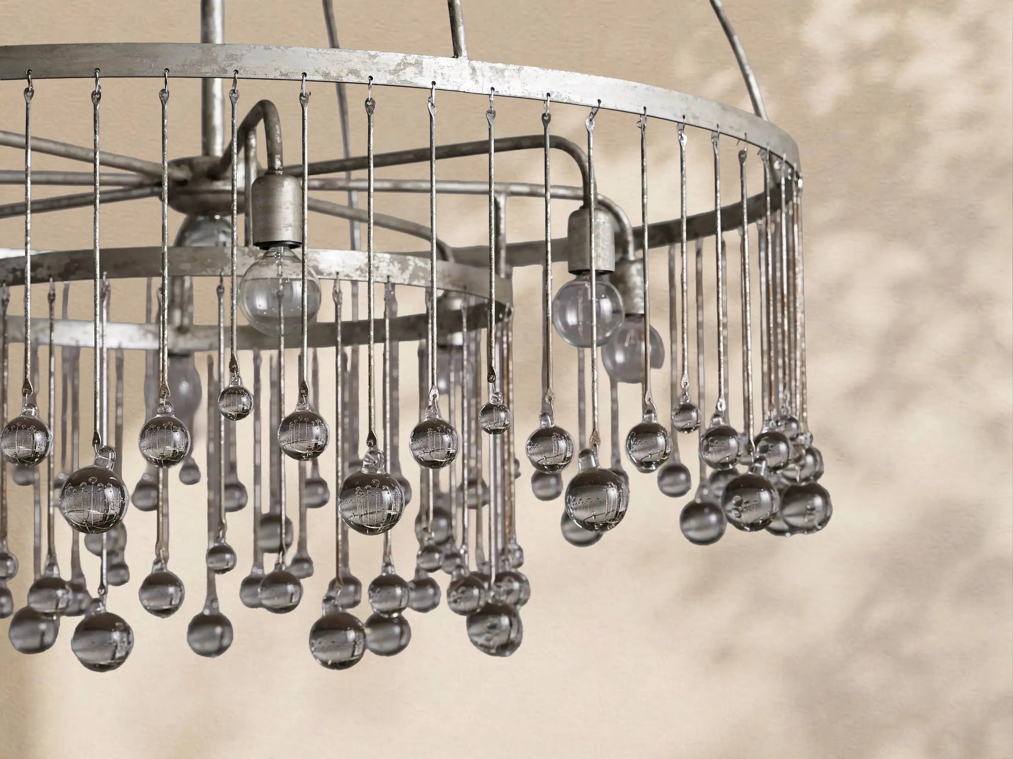 Virelle Crystal Ball Round Chandelier 5 Light / 8 Light
