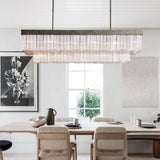 Adam Large Rectangular Chandelier